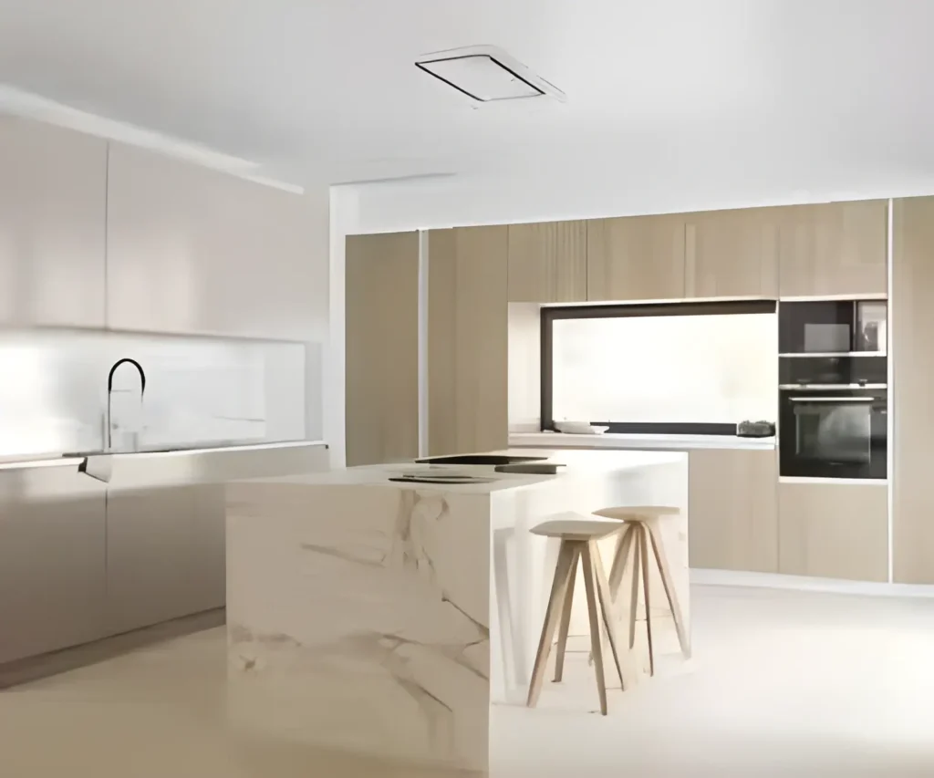 Cocina reformada en Badalona con mobiliario nuevo